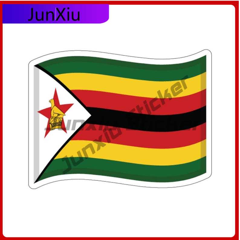 Phone Cases Zimbabwe - Adesivi bandiera alla deriva dello Zimbabwe