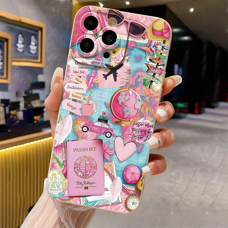 Phone Cases Aviation - Custodia per telefono antigoccia opaca stampata