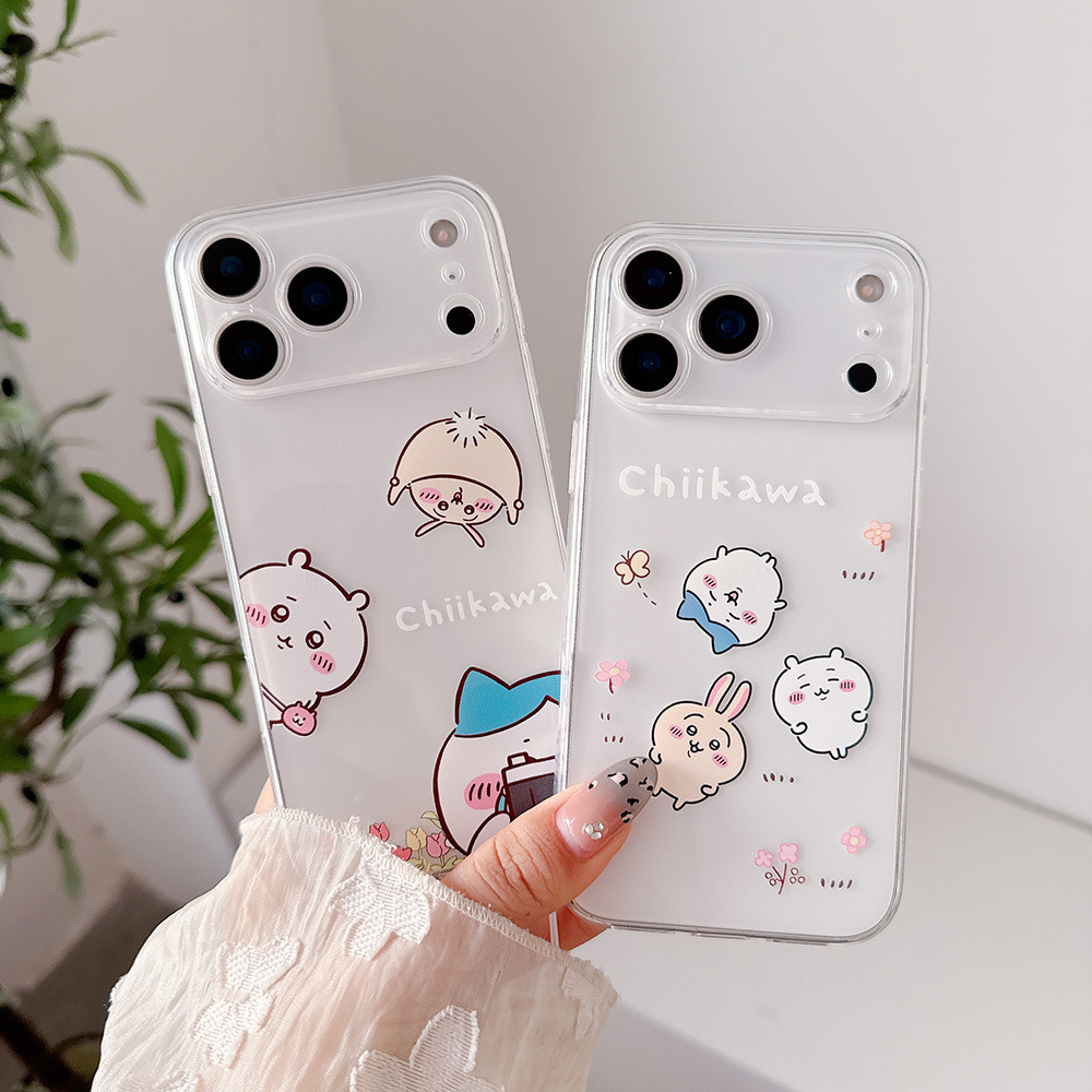 Phone Cases Cute Iphone 14 - Custodia Trasparente Morbida in TPU con