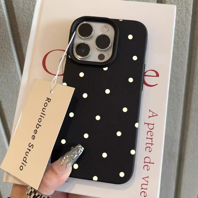 Phone Cases Cute Iphone 14 - Personalità ins Semplice Carino Polka Dots