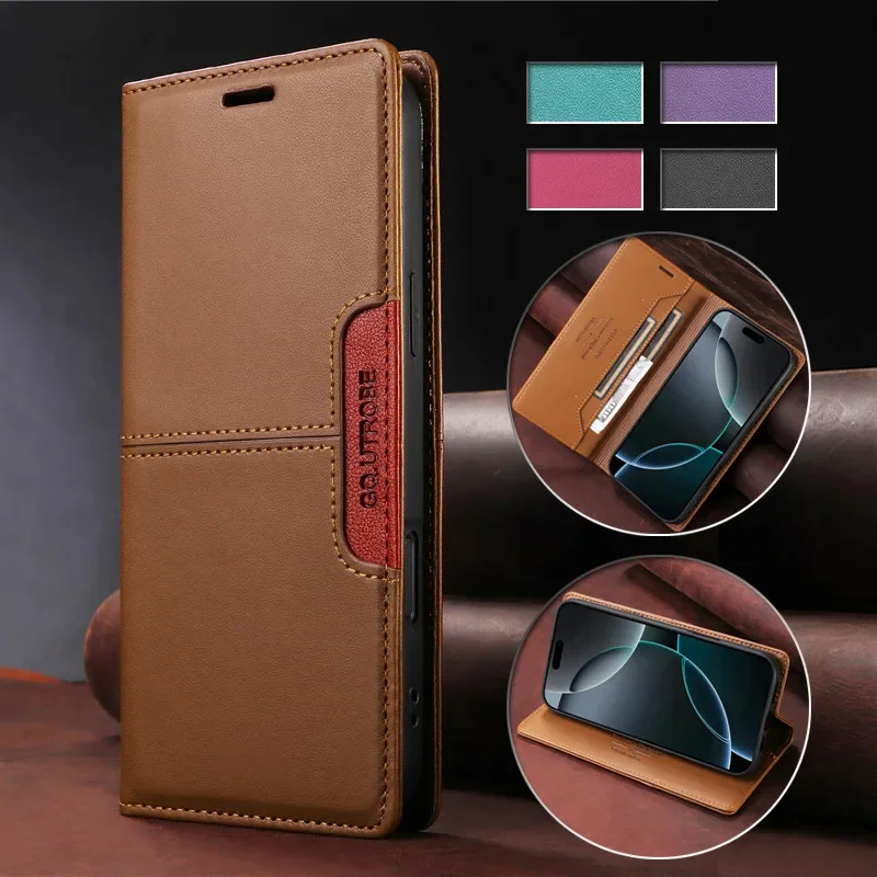 Phone Cases Aviation - Custodia in pelle antifurto Flip Cover