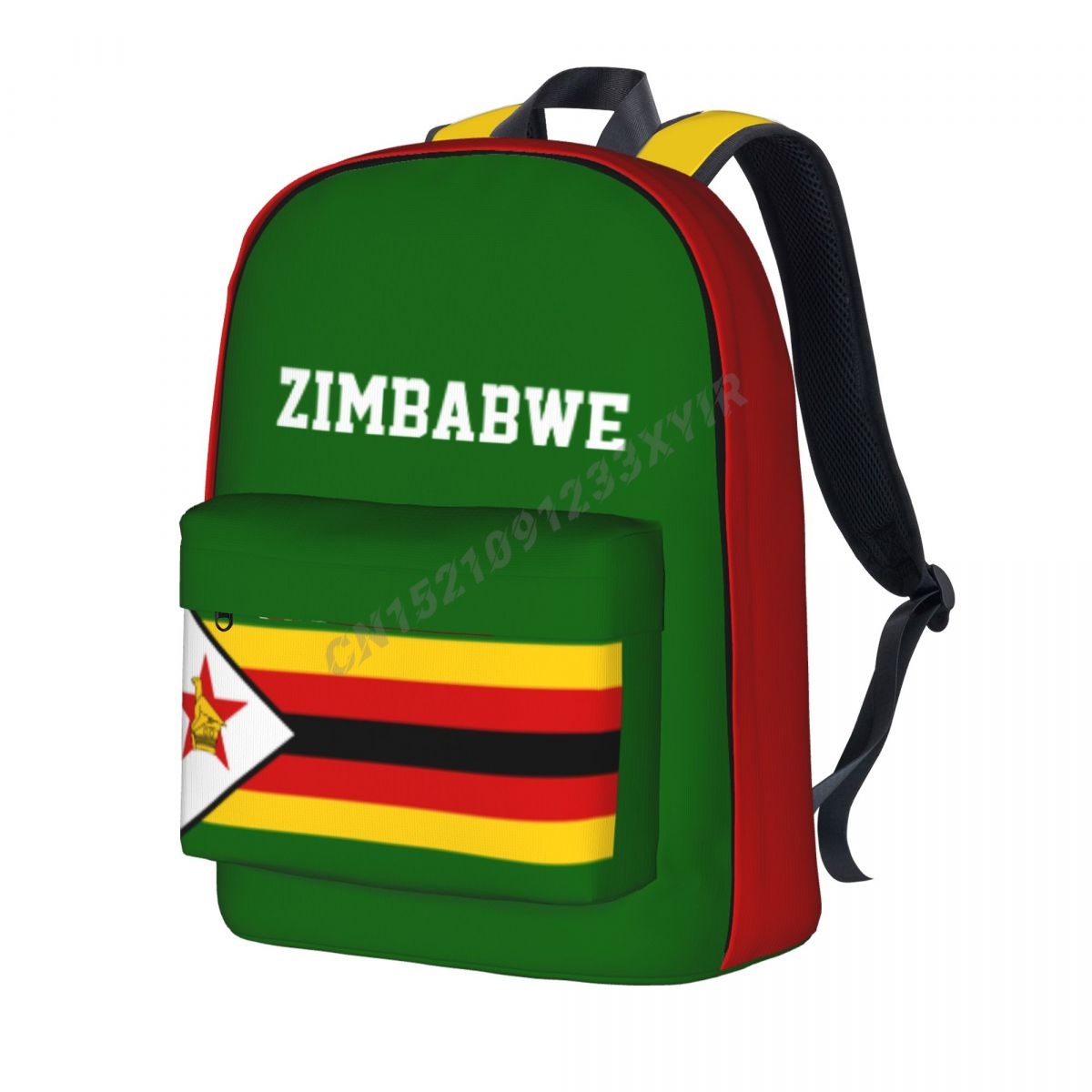 Phone Cases Zimbabwe - Zaino unisex Bandiera dello Zimbabwe Stitch