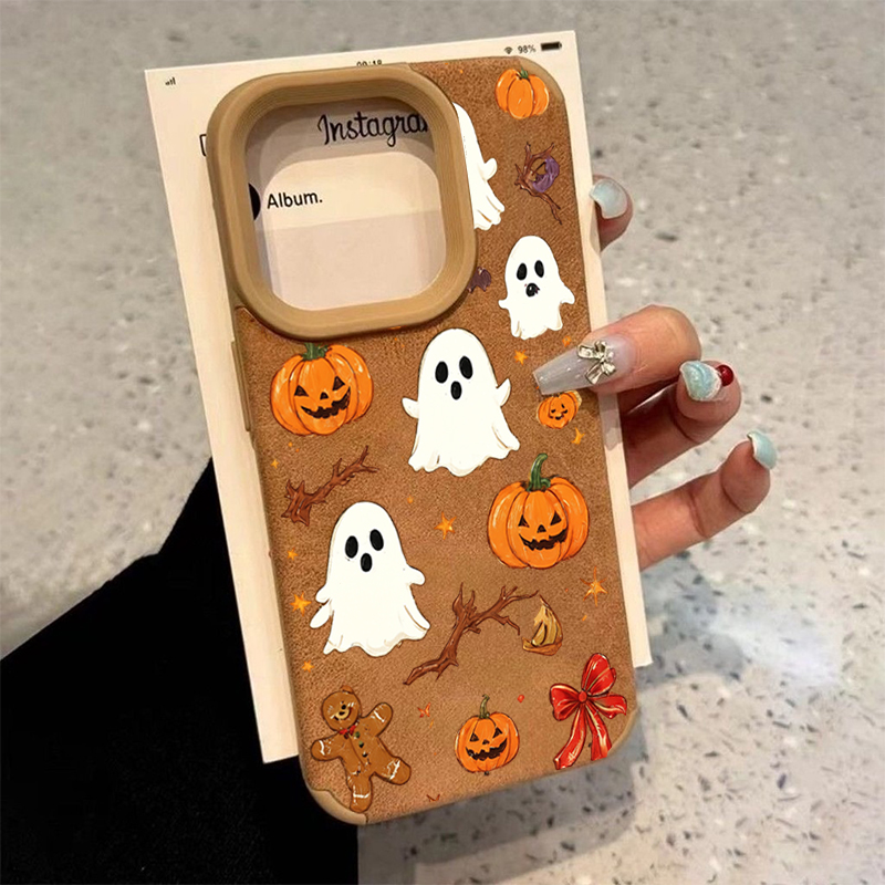 Phone Cases Cute Iphone 14 - Custodia per telefono a tema Halloween