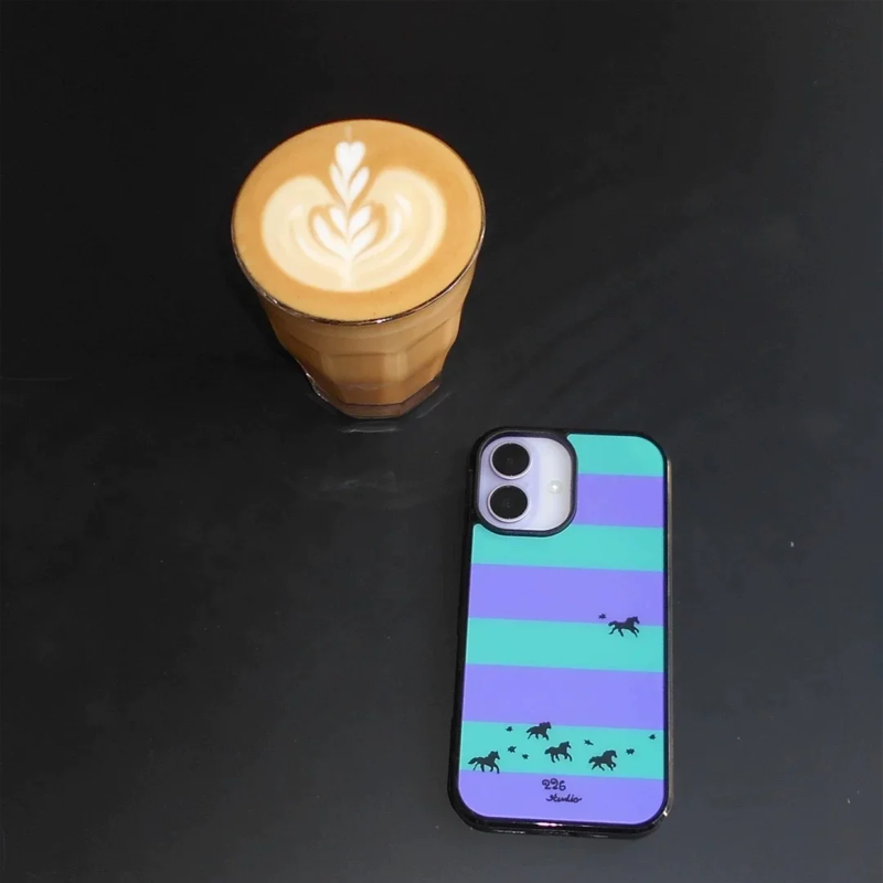 Custodia per telefono a righe  - Phone Cases Purple recensione e prezzo