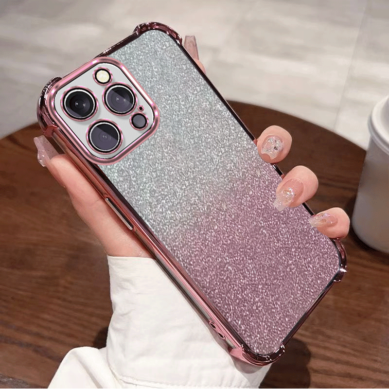 Cover protettiva con placcatur - Glitter Shockproof Case recensione e prezzo