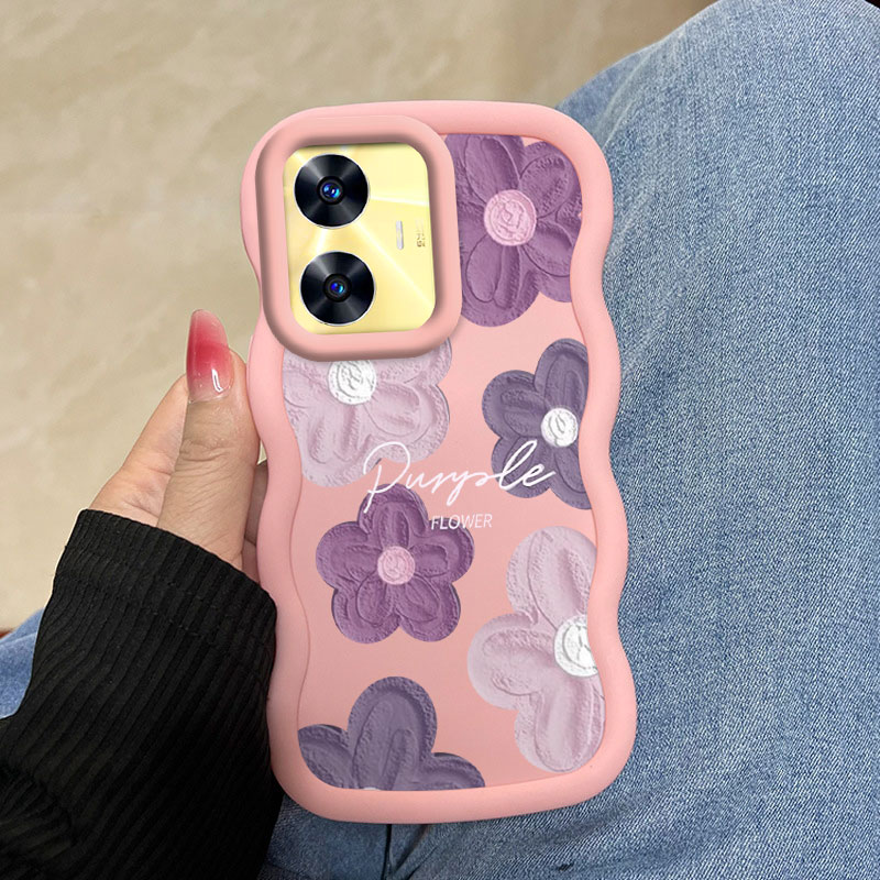 Realme C55 Custodia con fiori  - Realme Note 50 recensione e prezzo