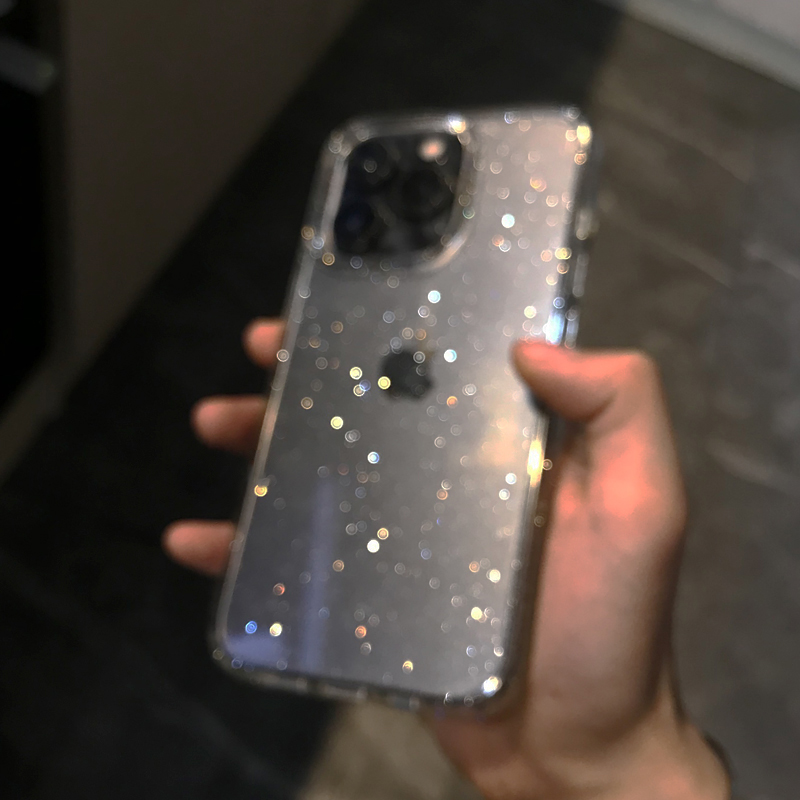 Custodia per telefono traspare - Glitter Shockproof Case recensione e prezzo